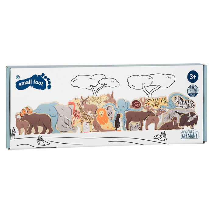 Animals Letter Puzzle, 26 pcs