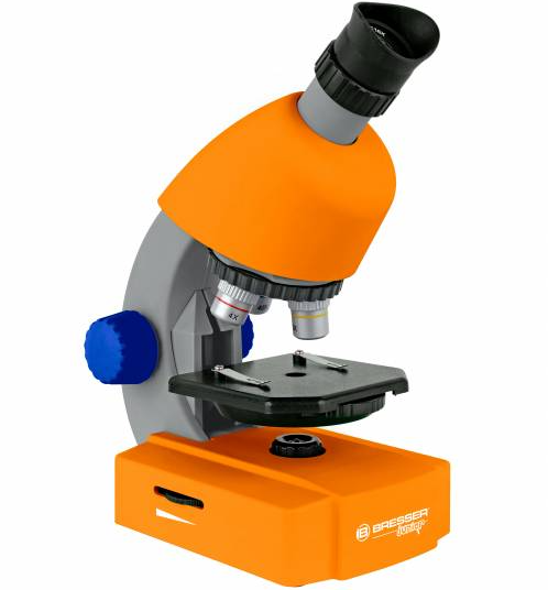 Kids' Microscope with LED, 40x-640x - incl. Accs.
