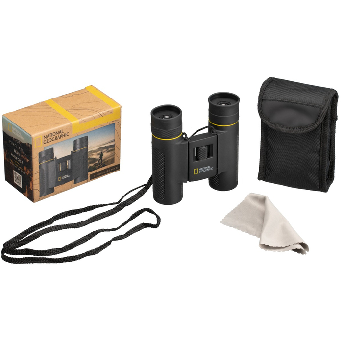 Compact Binoculars, 10x25
