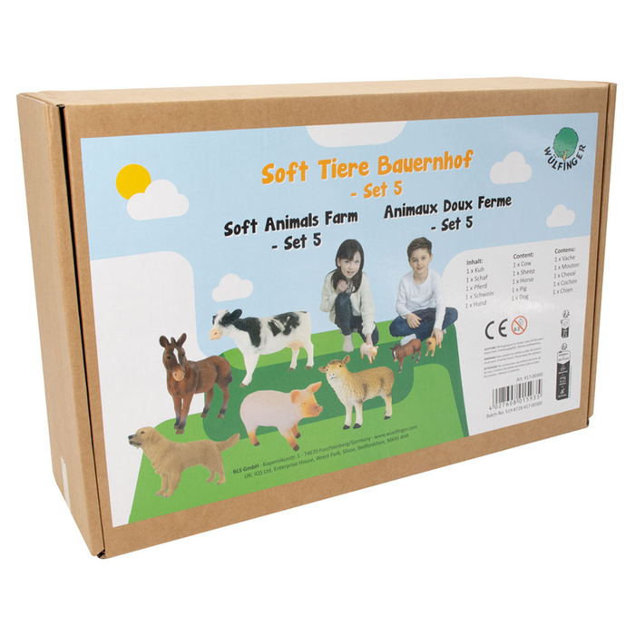 Farm Animals, 5 pcs