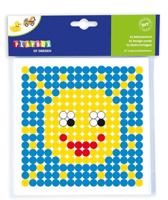 Maxi Fuse Bead Pattern Cards - 67 Patterns