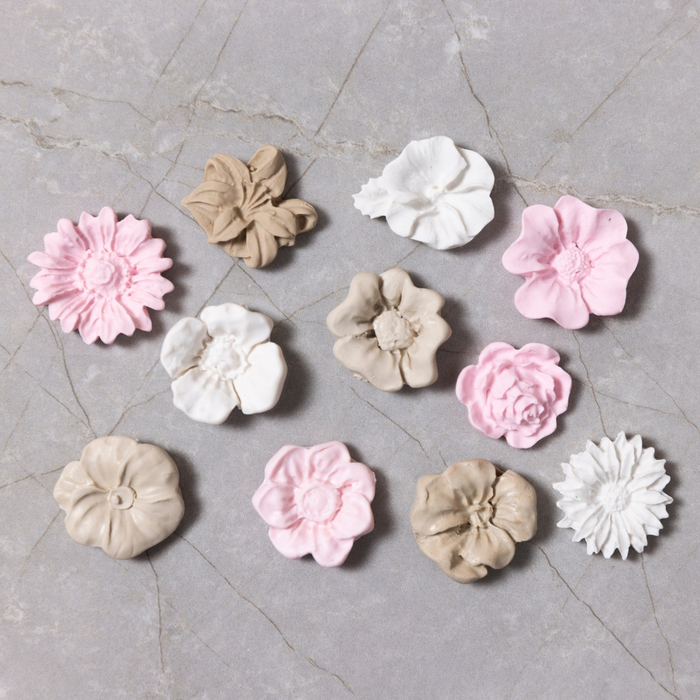 Silicone Mould - Daisies, 11 Designs