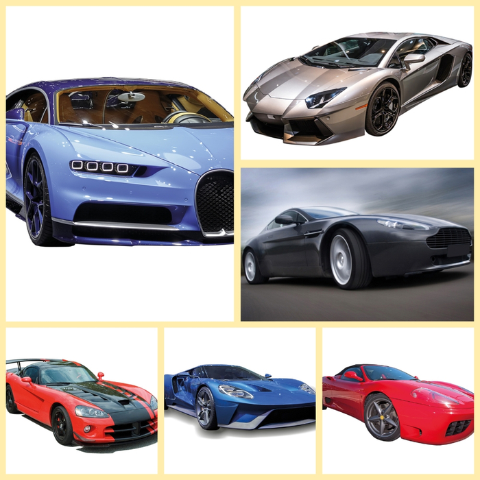 Torch Projector with Slides - Super Cars
