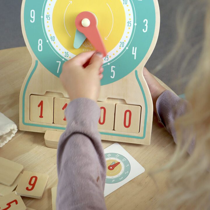 Wooden Learning Clock