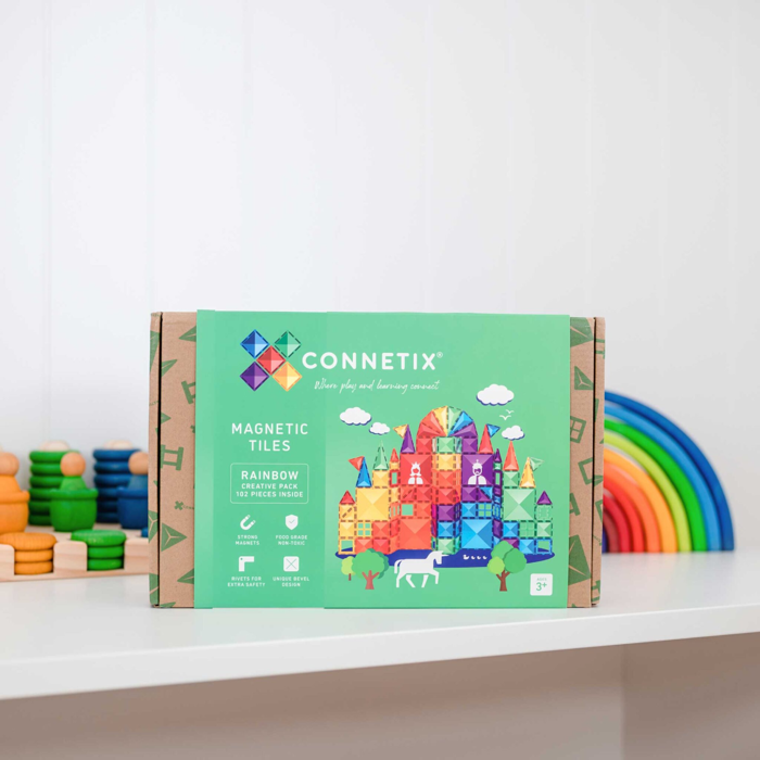 CONNETIX | Rainbow Creative Pack, 102 pcs