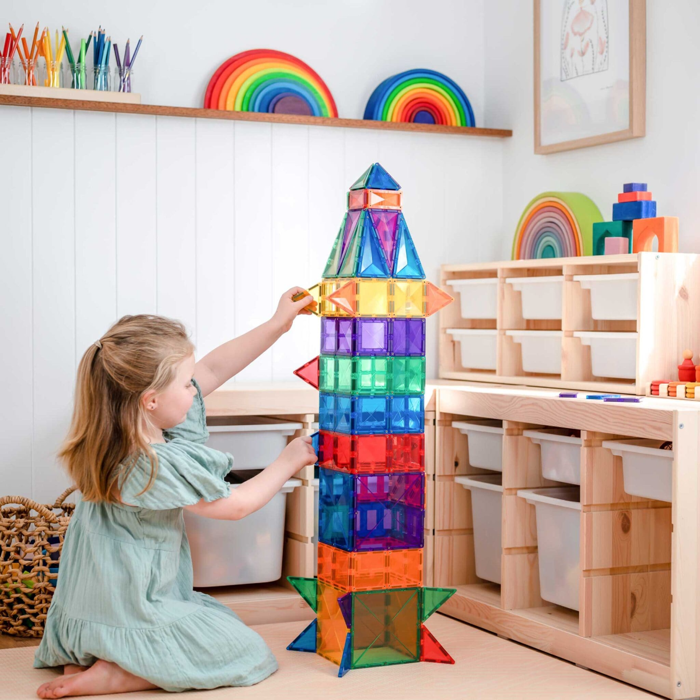 CONNETIX | Rainbow Creative Pack, 102 pcs