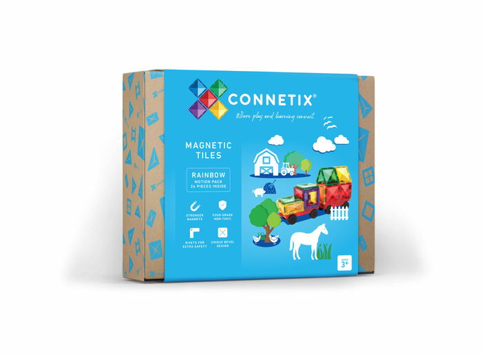 CONNETIX | Rainbow Motion Pack, 24 pcs