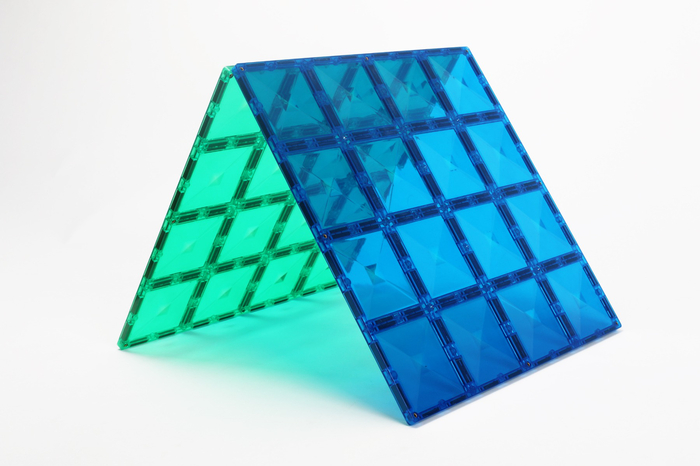 CONNETIX | Baseplates, Blue & Green, 2 pcs