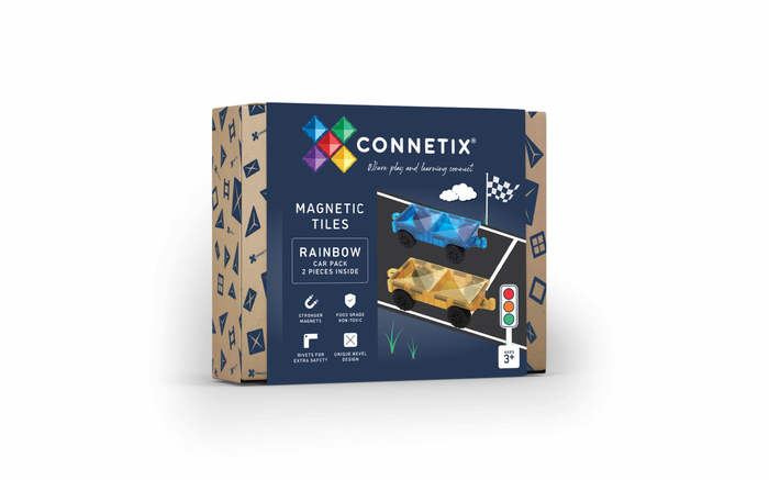 CONNETIX | Rainbow Car Pack, 2 pcs