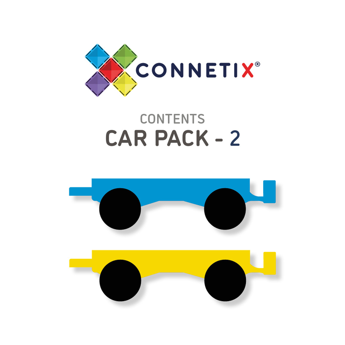 CONNETIX | Rainbow Car Pack, 2 pcs