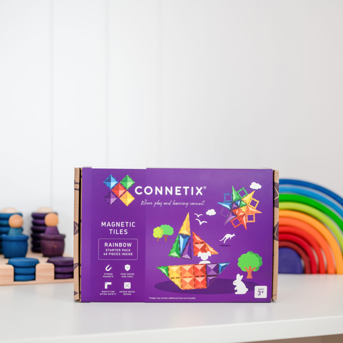CONNETIX | Rainbow Starter Pack, 60 pcs
