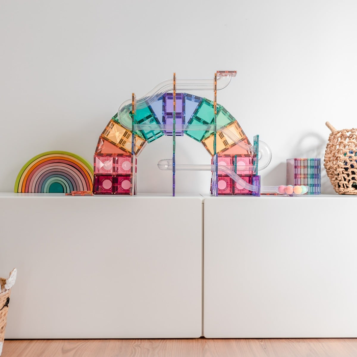 CONNETIX | Pastel Ball Run Pack, 106 pcs