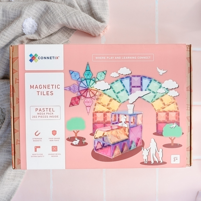 CONNETIX | Pastel Mega Pack, 202 pcs