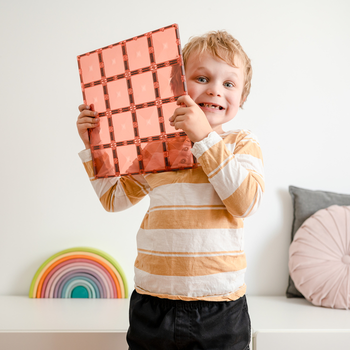 CONNETIX | Baseplates, Lemon & Peach, 2 pcs