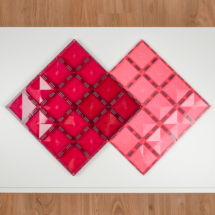 CONNETIX | Baseplates, Pink & Berry, 2 pcs