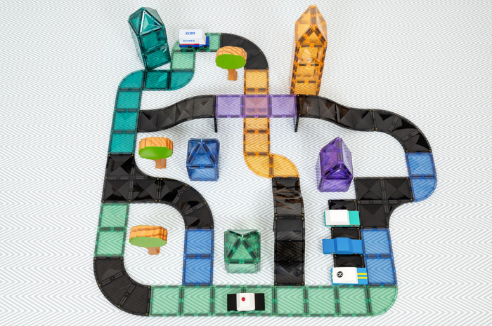 CONNETIX | Roads, Ramps & Intersections, 16 pcs