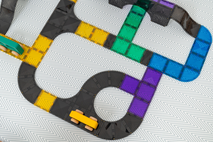 CONNETIX | Roads, Ramps & Intersections, 16 pcs