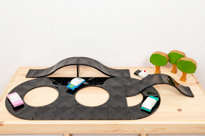 CONNETIX | Roads, Ramps & Intersections, 16 pcs