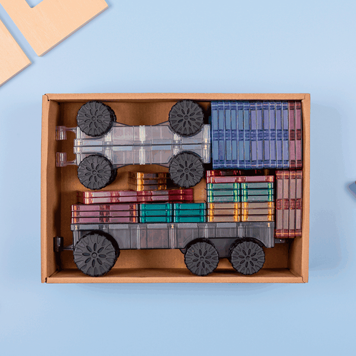 CONNETIX | Pastel Transport Pack, 50 pcs