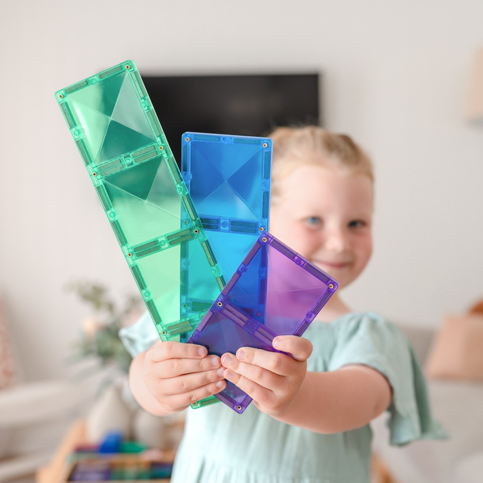 CONNETIX | Rainbow Rectangle Pack, 18 pcs