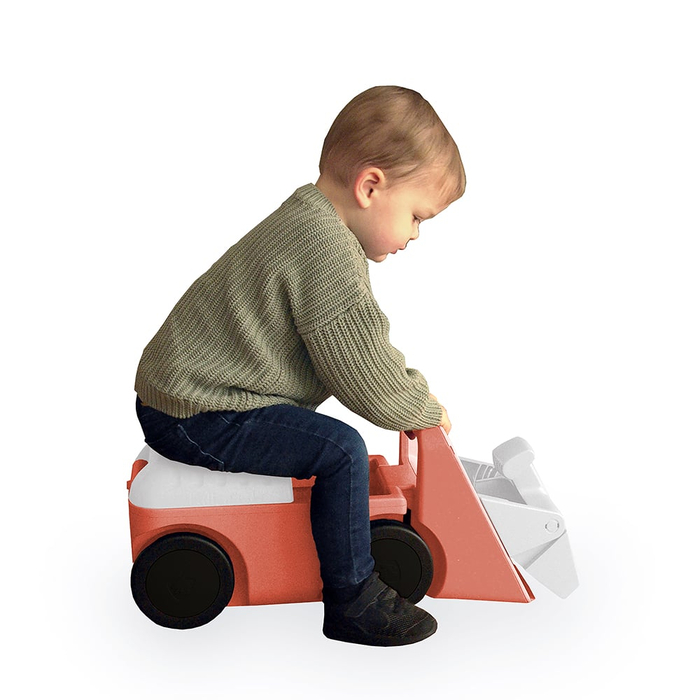 Blockie Ride-On Toy - Flamingo
