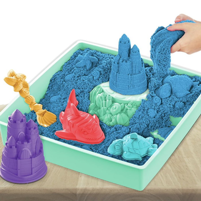 Kinetic Sand® - Sandbox Set, Blue, 454 grams