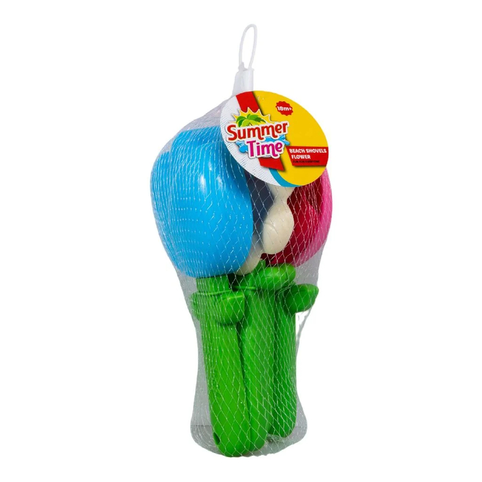 Sand Play - Flower Shaped Shovels, 4 pcs