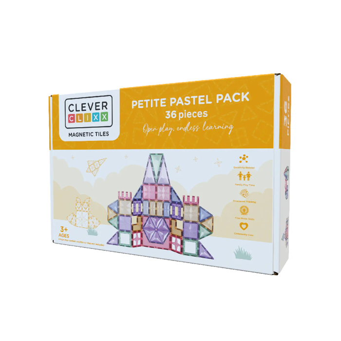 Cleverclixx | Petite Pastel Pack, 36 pcs
