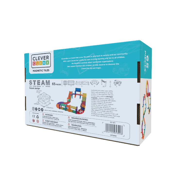 Cleverclixx | Intense Race Track, 65 pcs