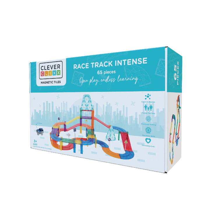 Cleverclixx | Intense Race Track, 65 pcs