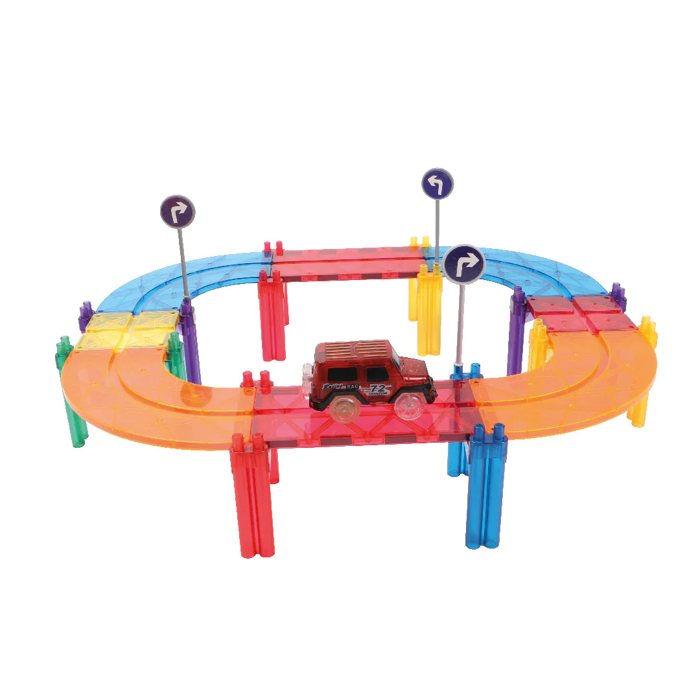 Cleverclixx | Intense Race Track, 65 pcs