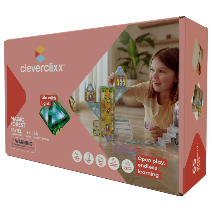 Cleverclixx | Magic Forest Pack Pastel, 65 pcs