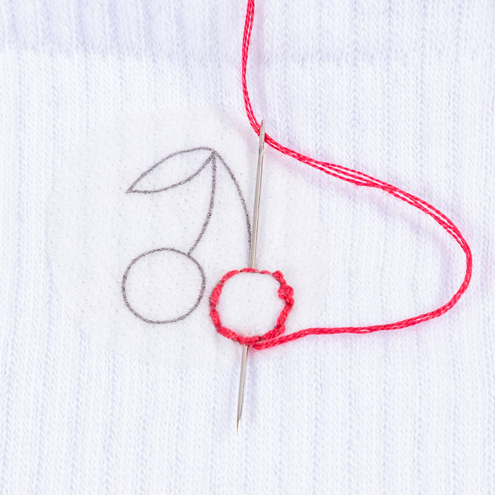 DIY Embroidery Kit - Socks, 3 pairs