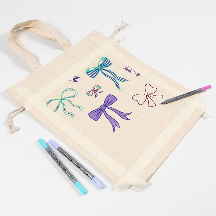 Decorate Your Own Drawstring Bag