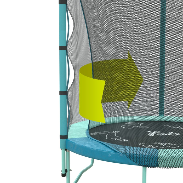 Garden Trampoline incl. Net - Ø139 cm