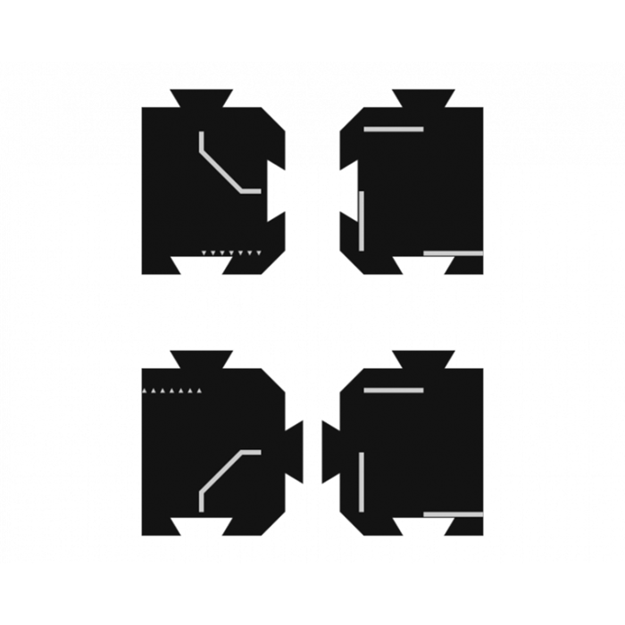 ToddleRoad Accs. - Crossroad, 2 pcs (Double-sided)