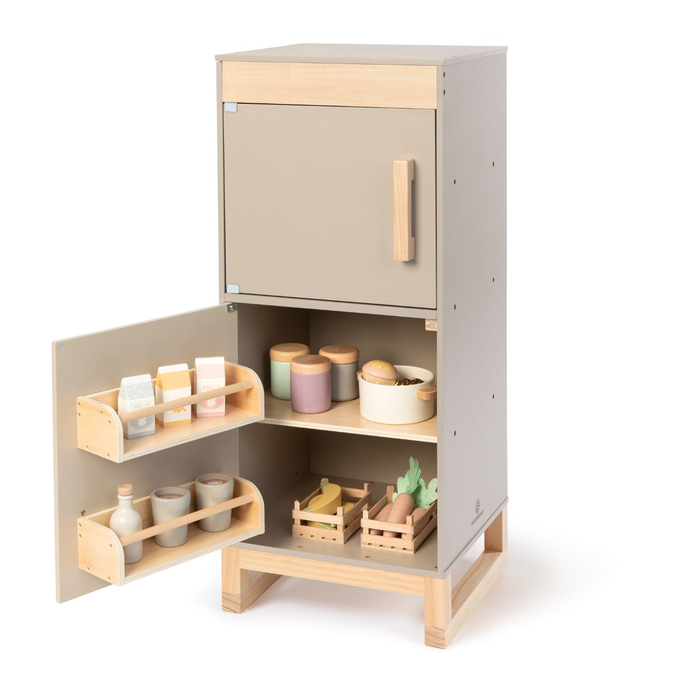 Refrigerator with Freezer - Ficus (Grey)