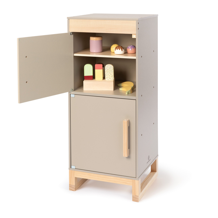 Refrigerator with Freezer - Ficus (Grey)