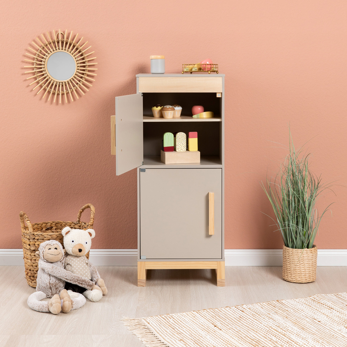 Refrigerator with Freezer - Ficus (Grey)