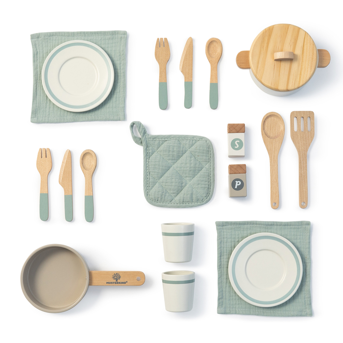 Dinnerware & Cookware Set, 20 pcs