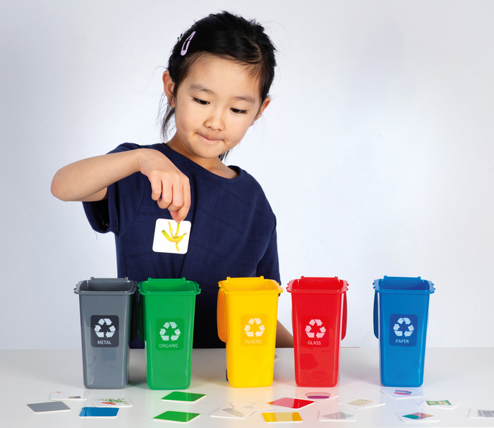 Sort, Chat & Learn Recycling Activity Set