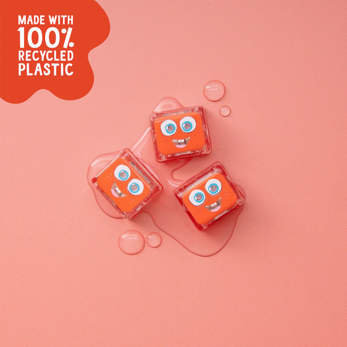 Sensory Light-Up Water Cubes - Sammy, 4 pcs