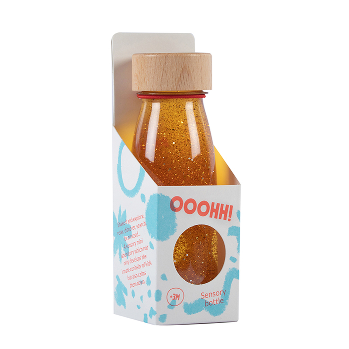 Sensory Bottle - Turmeric Glitter
