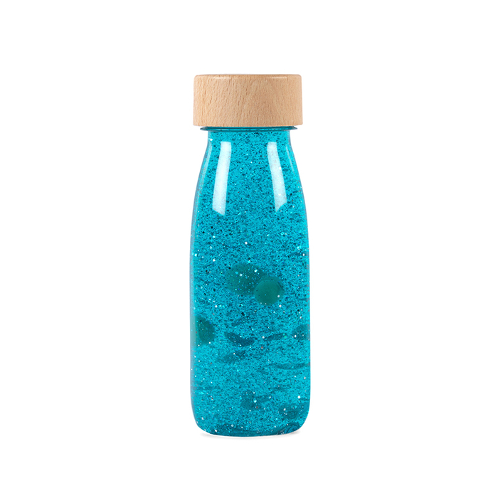 Sensory Bottle - Turquoise Glitter