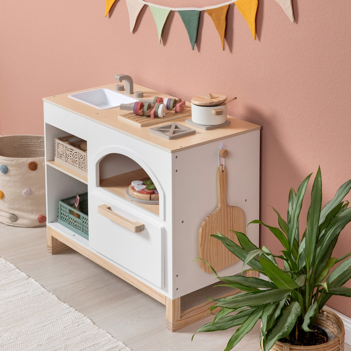 Play Kitchen with Pizza Oven - Taxus (White)