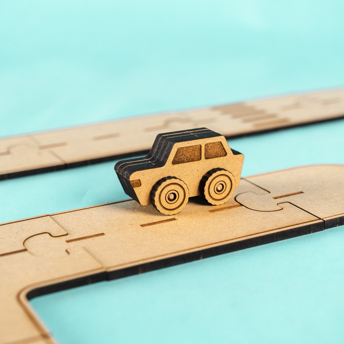 Crateit Town - Adventure Track Extension, 10 pcs