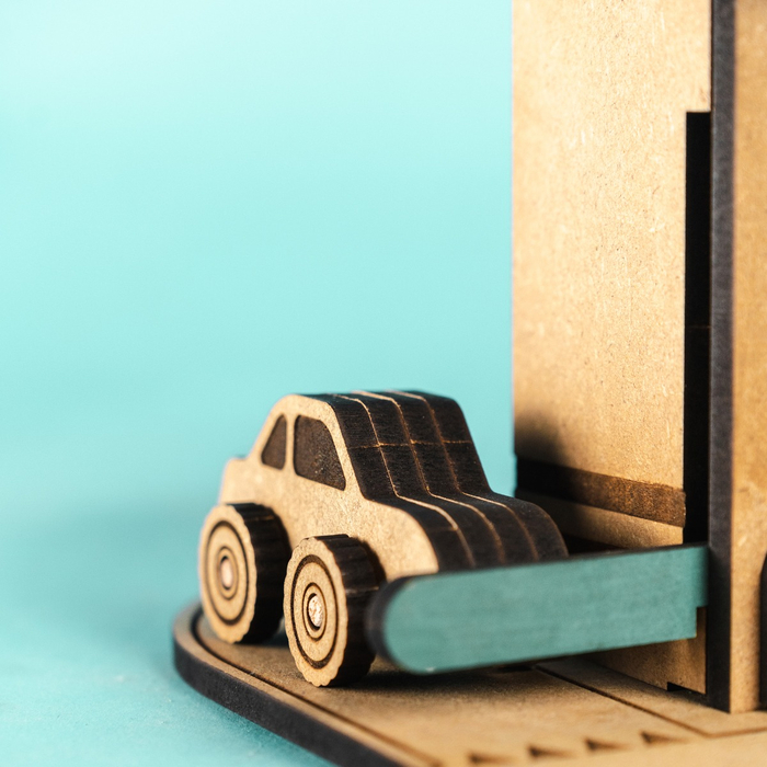 Crateit Town - City Gas Station, 28 pcs