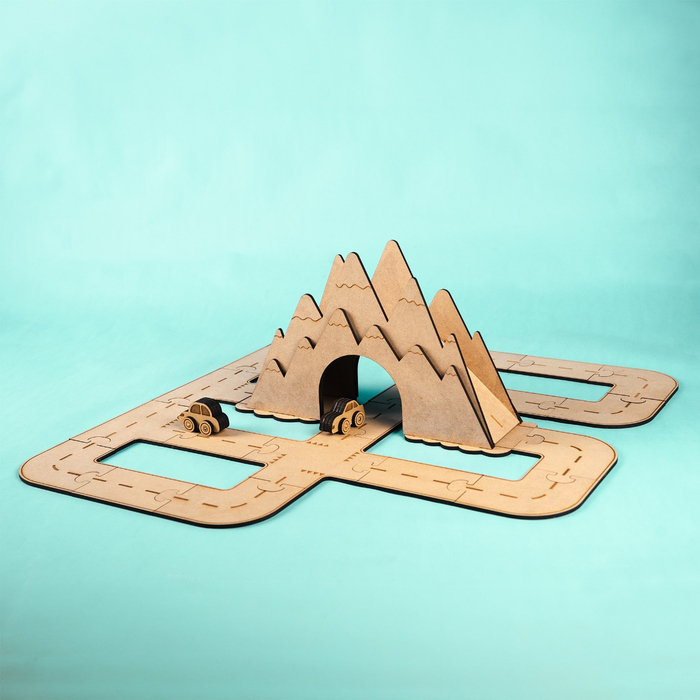 Crateit Town - Around the Mountain, 31 pcs