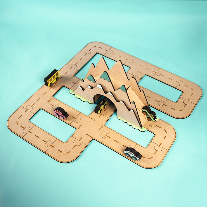 Crateit Town - Around the Mountain, 31 pcs