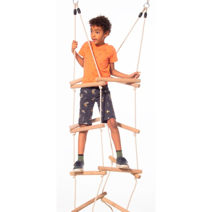 Square Rope Ladder (Beige Rope)